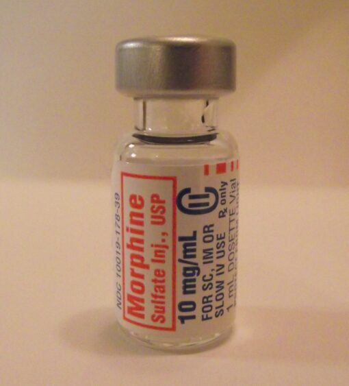 Comprar inyección de sulfato de morfina en línea